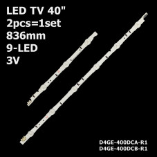 Подсветка TV 40inch 3-6led 836mm D4GE-400DCA-R1 D4GE-400DCA-R2 D4GE-40