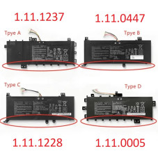 Батарея для ноутбука ASUS B21N1818-3 X509JP X509JA X509JB 7.7V 4850mAh 37Wh Black