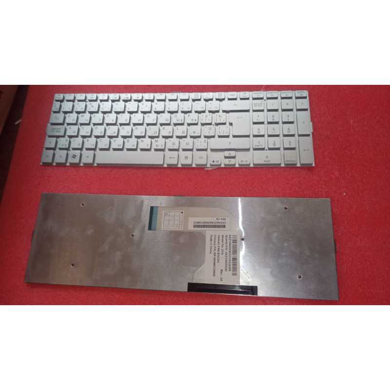 Клавіатура ACER 5943G 5950G 8943G 8950G rus silver Клавіатура ACER 5943G 5950G 8943G 8950G rus silver