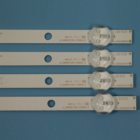 Подсветка Vestel 480DRT VNB A-TYPE B-TYPE REV05 SVV480A16A-5LED-REV03-