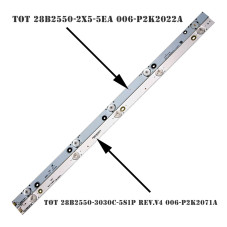 Подсветка tot 28b2550-2x5-5ea Saturn TV LED291 JH5XF4 4c-lb280t-yh1 e