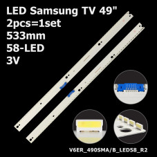 Подсветка Samsung UN49MU7500 BN96-39671A 39671A BN96-39672A 39672A BN9