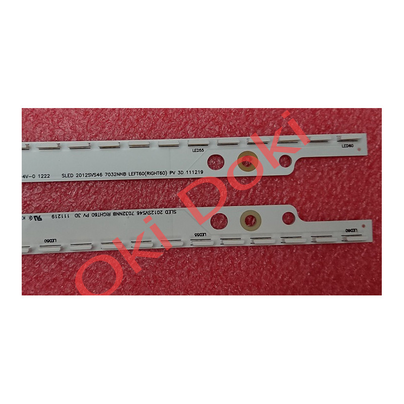 2012SVS46 7032NNB LEFT60 RIGHT60 3d 10pin подсветка Samsung UA46ES5500RUE46ES5507K UE46ES6100WXRU 2012SVS46 7032NNB LEFT60 RIGHT60 3d 10pin подсветка Samsung UA46ES5500RUE46ES5507K UE46ES6100WXRU