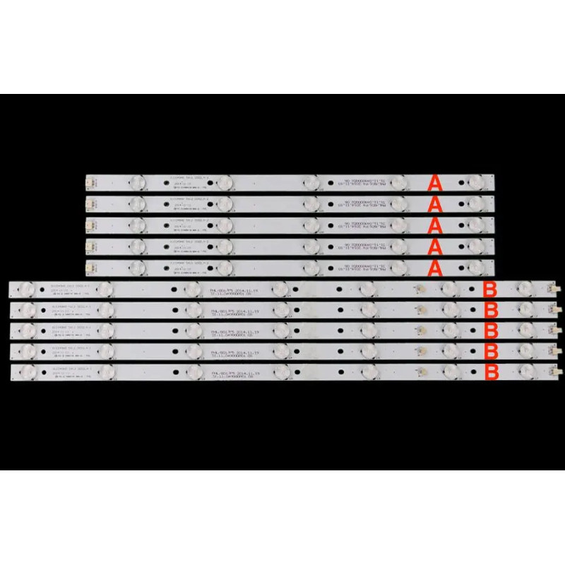 Підсвітка Awox DLED49HD 5X12 0002.A-2 0002.A-1 DLED49 LC490DUJ(SG) (E3