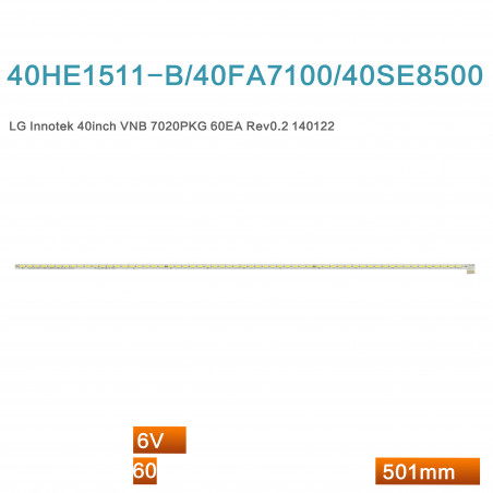 Подсветка Vestel N02 VES400UNVS-2D-N02 VES400UNVS-2D-N03 N03 VES400UNV