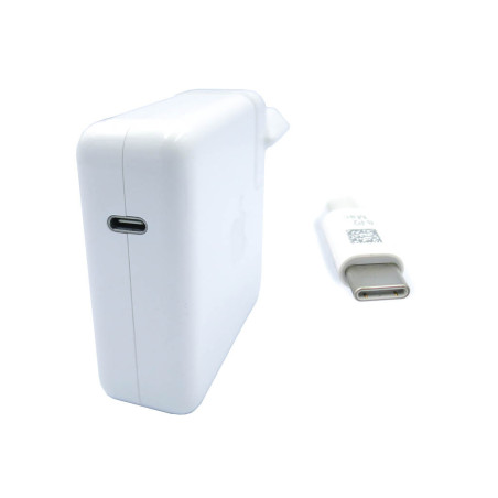 Блок живлення APPLE 61W A1718 MNF72LL/A + Type-C (USB-C) кабель 2m ORI