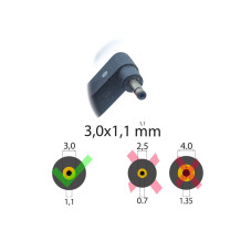 Блок живлення ASUS 19V 2.37A 45W (3.0*1.1) Square ORIGINAL (Квадратний