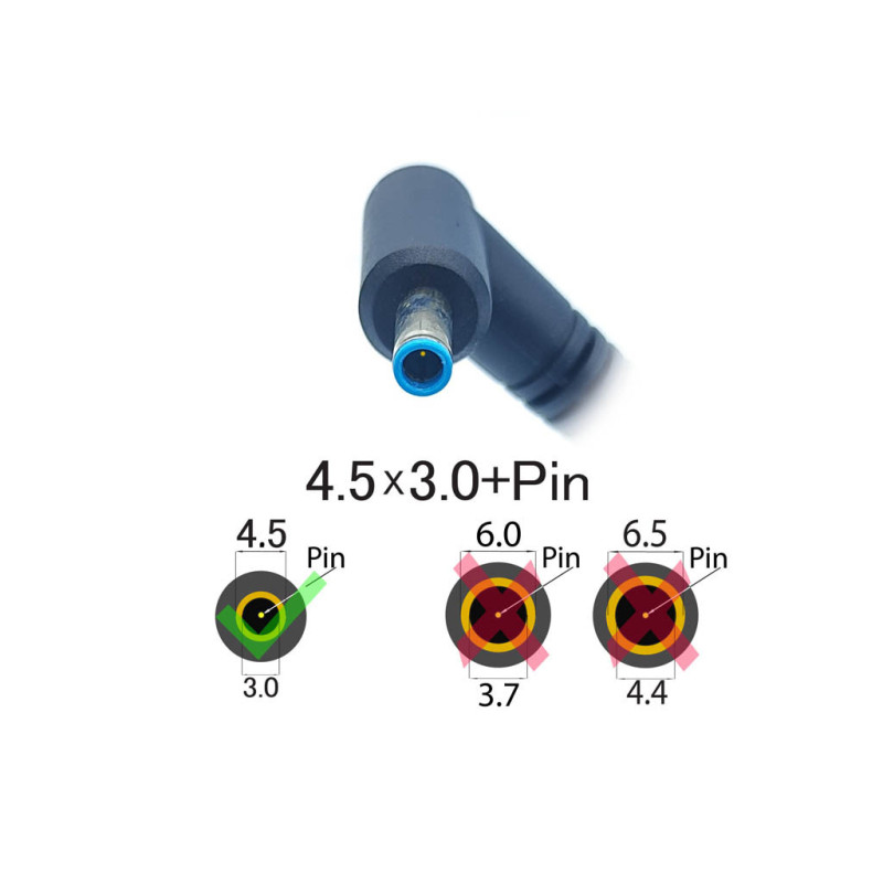 Блок живлення HP 19.5V 10.3A 200W (4.5*3.0+Pin Blue) (TPN-CA03 815680- Блок живлення HP 19.5V 10.3A 200W (4.5*3.0+Pin Blue) (TPN-CA03 815680-