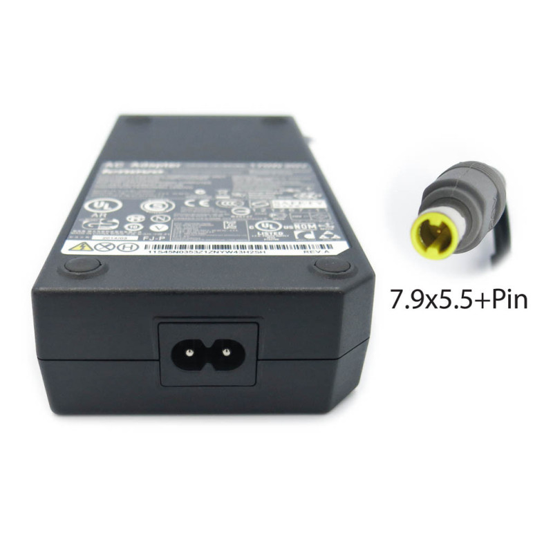Lenovo 20V 8.5A 170W (7.9*5.5+Pin) ORIGINAL з кабелем живлення Lenovo 20V 8.5A 170W (7.9*5.5+Pin) ORIGINAL з кабелем живлення