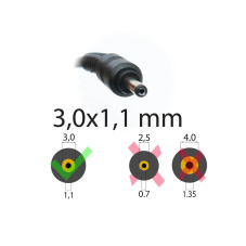 Блок живлення Lenovo 20V 2.25A 45W (3.0*1.1) ADLX45DLC3A Copy