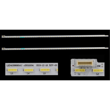 Підсвітка Konka 42 ES-ELED-145 ES ELED 145 2019-12-18 REV-00 2019 12 18 REV 00 35019194 48LEDs LED 42R6680AU 42R668oAU EDGE OO