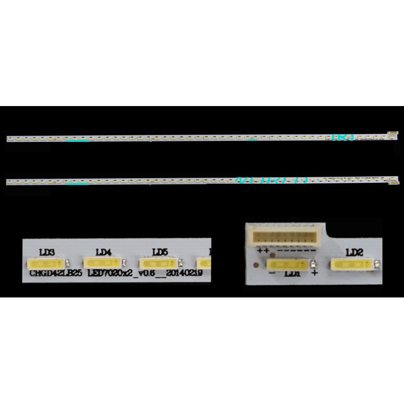 Підсвітка Changhong CHGD42LB25 42C6080ID LD42C6000iD E330254 1410с CHGD42LB26 1411 LED7020X2_v0.6__20140219 94V-0 M420U13-E1-L Підсвітка Changhong CHGD42LB25 42C6080ID LD42C6000iD E330254 1410с CHGD42LB26 1411 LED7020X2_v0.6__20140219 94V-0 M420U13-E1-L