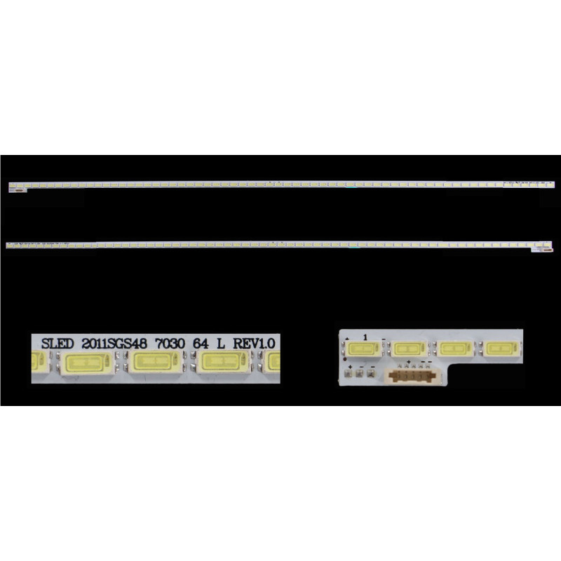Підсвітка HAIER TCL 48 SLED 2011SGS48 7030 64 R L REV1.0 LT480HW01 LED48K360X3D LED48K510G3D L48E5020E L48E5060A-3D L48E5000-3D Підсвітка HAIER TCL 48 SLED 2011SGS48 7030 64 R L REV1.0 LT480HW01 LED48K360X3D LED48K510G3D L48E5020E L48E5060A-3D L48E5000-3D