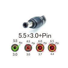 Блок живлення Samsung 19V 3.16A 60W (5.5*3.0+Pin) High Copy R431 R439 R440 R458 R460 R462 R463 R464 R465 R466 R467 R468 R470