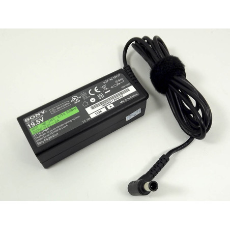 Блок живлення Sony 19.5V 2A 40W (6.5*4.4+Pin) VGP-AC19V39 ORIGINAL