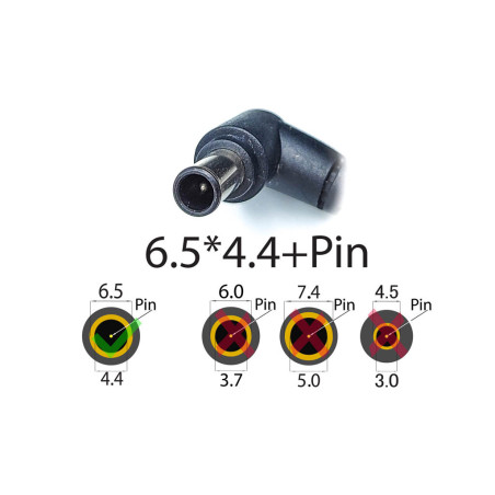 Блок живлення Sony 19.5V 3.9A 76W (6.5*4.4+Pin) VGP-AC19V33 ORIGINAL