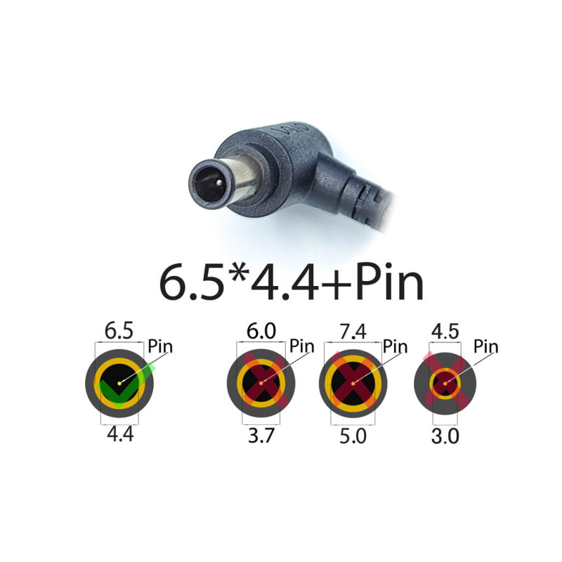 Блок живлення Sony 19.5V 4.7A 90W (6.5*4.4+Pin) ORIGINAL