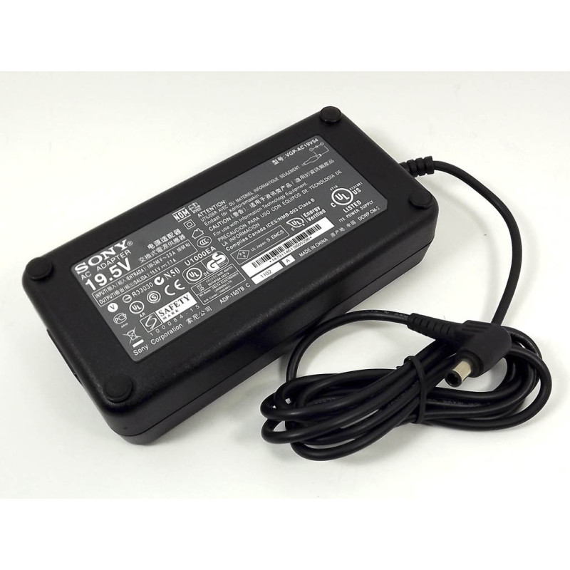 Блок живлення Sony 19.5V 7.7A 150W (6.5*4.0+Pin) VGP-AC19V54 ORIGINAL Блок живлення Sony 19.5V 7.7A 150W (6.5*4.0+Pin) VGP-AC19V54 ORIGINAL