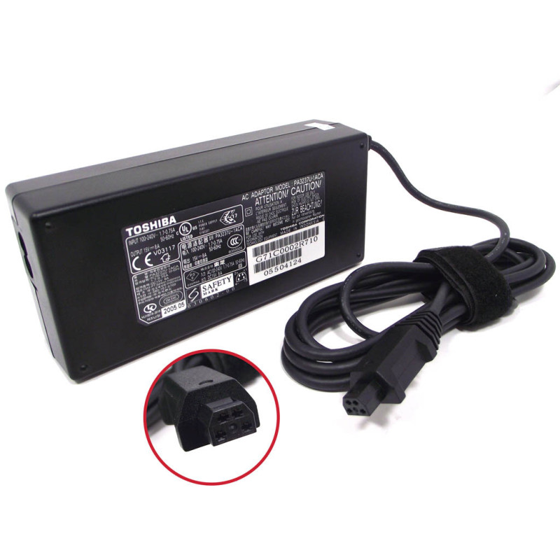 Блок питания Toshiba 15V 8A 120W 4pin PA3237U-1ACA ORIGINAL Блок питания Toshiba 15V 8A 120W 4pin PA3237U-1ACA ORIGINAL
