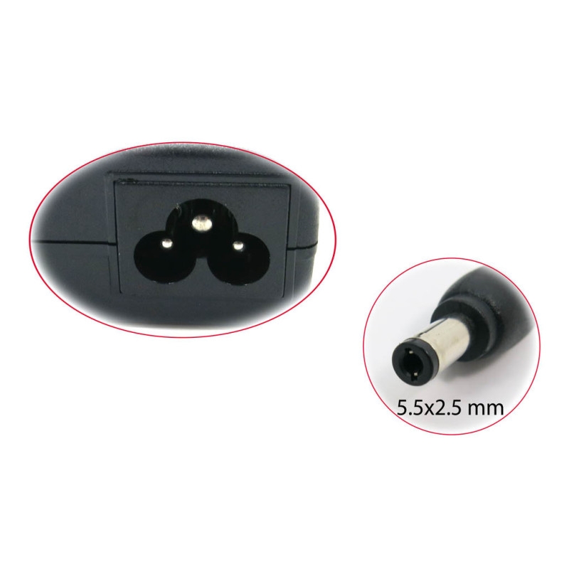 Блок питания Toshiba 19V 3.42A 65W (5.5*2.5) High Copy Блок питания Toshiba 19V 3.42A 65W (5.5*2.5) High Copy