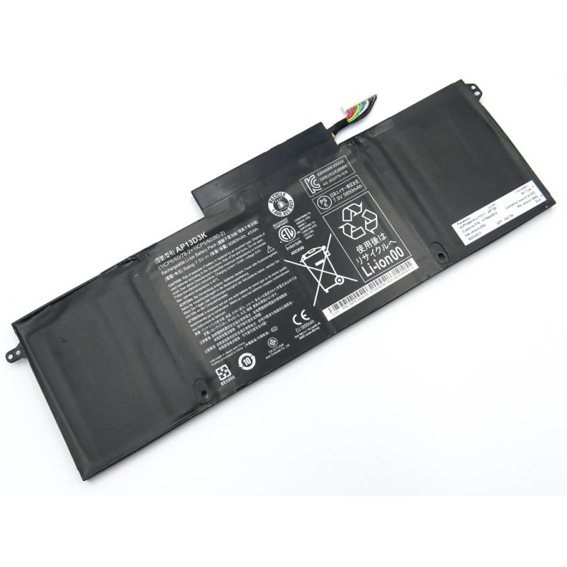 Батарея AP13D3K ACER Aspire S3-392 S3-392G Ultrabook S3 Series 7.5V 6060mAh 45Wh ORIGINAL