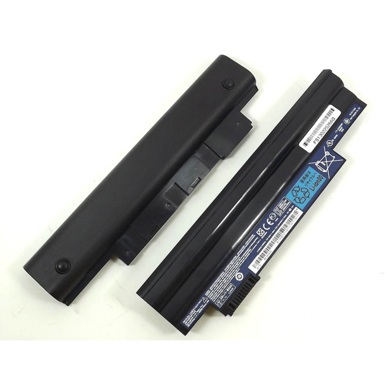 Акумулятор Acer One D255 D260 AL10A13 AL10A31 AL10BW AL10G31 T.00603.121 LC.BTP00.128 LC.BTP00.129 11.1V 4400mAh Black ORIGINAL
