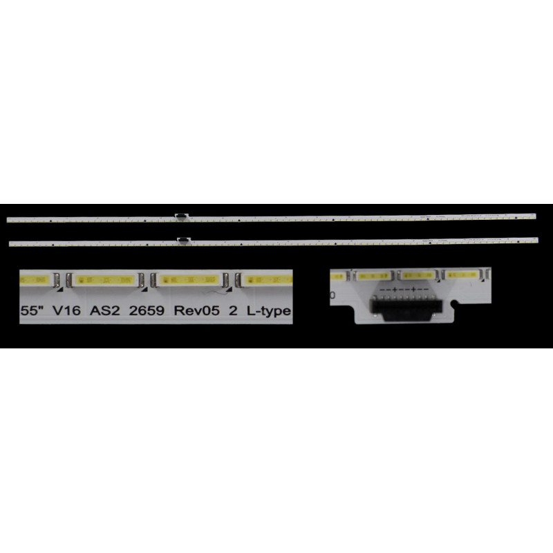 Подсветка Sony 55 V16 AS2 2659 Rev05 2660 2 L_type R_type L R type 55inch-0D2E-60 S1G2-550SM0-R1 LTY550HJ03 KDL-55EX720 55EX720