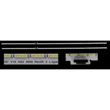 Подсветка Sony 55 V16 AS2 2659 Rev05 2660 2 L_type R_type L R type 55inch-0D2E-60 S1G2-550SM0-R1 LTY550HJ03 KDL-55EX720 55EX720
