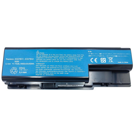 Акумулятор AS07B31 ACER Aspire AS07B32 AS07B41 AS07B42 AS07B51 AS07B52 AS07B61 AS07B71 AS07B72 AS07BX1 AS07BX2 1.1V 4400mah