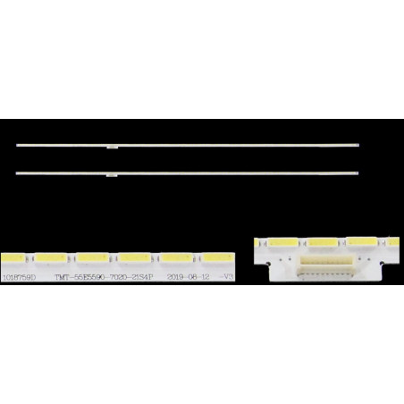 Подсветка TCL 55 ES ELED 207 ES-ELED-207 1018759D TMT-55E5590-7020-21S4P TMT 55E5590 7020 21S4P 2019-08-12 2019 08 12 LVF550SE4L