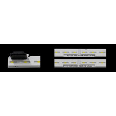 Подсветка LG 43 ES-ELED-237 ES ELED 237 43UJ750V 43UJ7507 LC430EGG AGF78704302 AGF78704301 FK V17 ART3 3024 3025 L-type L type