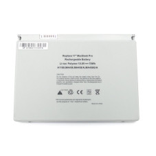 Батарея A1189 Apple A1212 A1261 A1229 A1151 MA092 MA611 MA897 MB166 10.8V 6600mAh 70Wh Silver Pro 17 MA458 MA458*/A