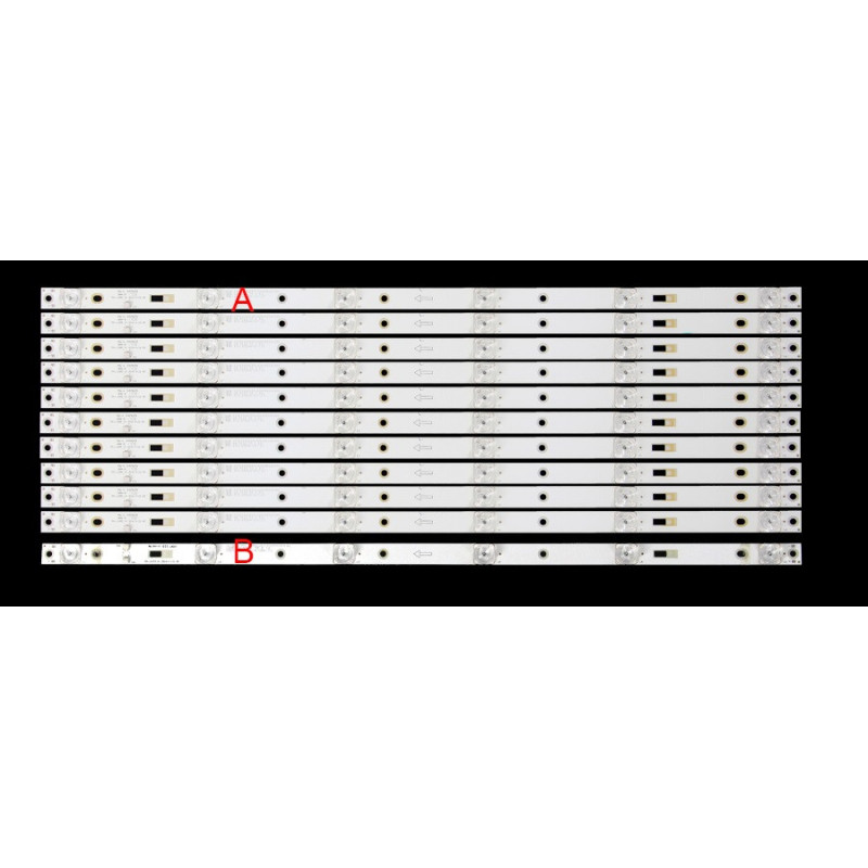 Подсветка Akai 65 ES-744 ES 744 21MH300H8220100099300141 65D2003V2W6C1B62514M A4 M184 TB D 1A 80228 61205 E65EU1000 MCPCB UHD