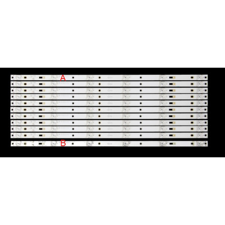 Подсветка Akai 65 ES-744 ES 744 21MH300H8220100099300141 65D2003V2W6C1B62514M A4 M184 TB D 1A 80228 61205 E65EU1000 MCPCB UHD