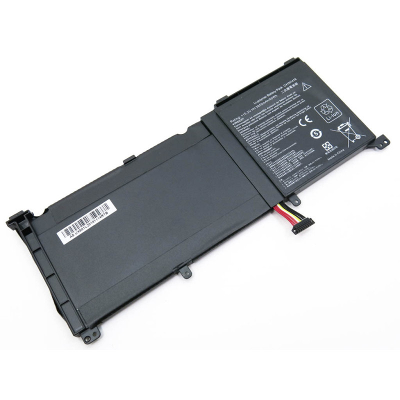 Акумулятор C41N1416 ASUS Zenbook Pro UX501JW G501VW G501JW UX501VW-DS71T UX501L 15.2V 3950mAh 60Wh