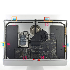 Двосторонній скотч матриці iMac 27 A1419 Late 2012 Late 2013 076-1419 копія Номери 11-12-13-14-15-16