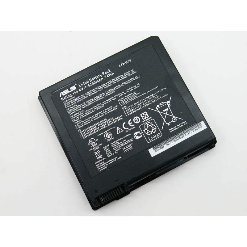 Акумулятор A42-G55 ASUS G55 G55VM G55V G55VW B056R014-0037 14.4V 5200mAh 75Wh Оригинал