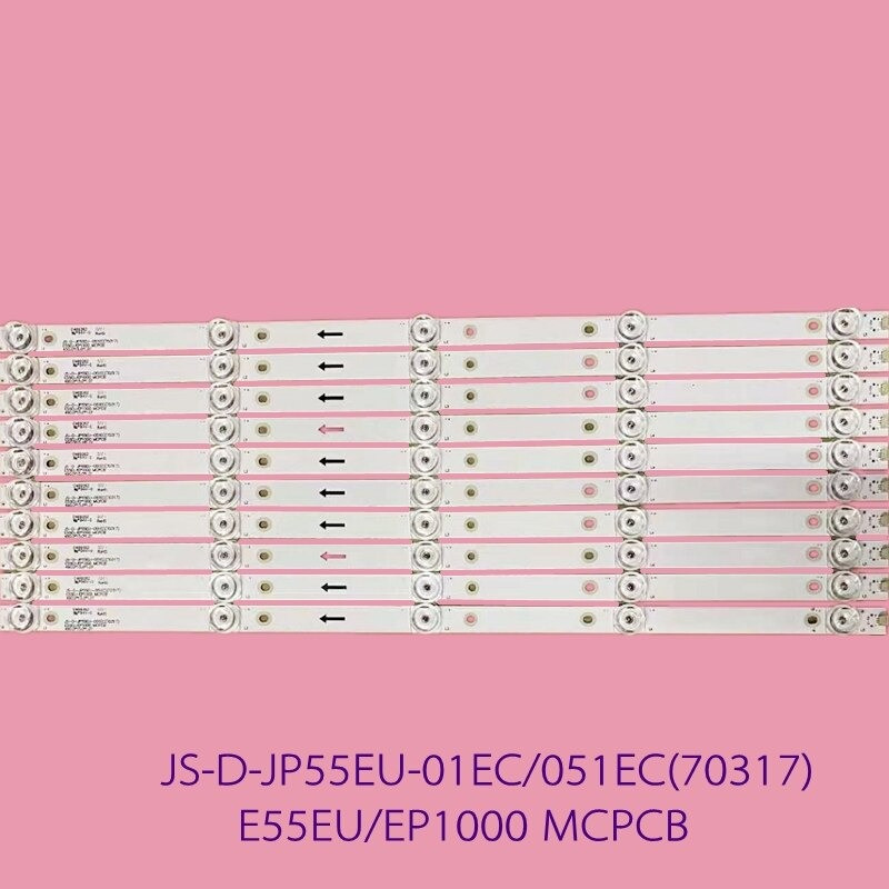 Подсветка Akai 55 JS-D-JP55EU-051EC E55EU EP1000 MCPCB 490.0X15.0X1.0T MS-L1457 ES-970 AKTV5534 UHD S SMART UA55EK1100 ES-970