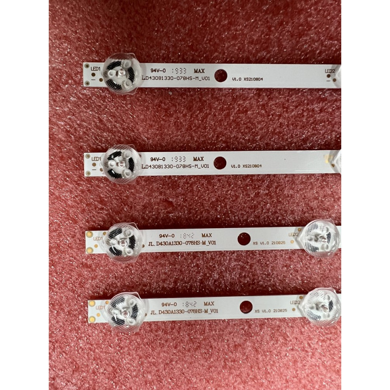 Подсветка VESTEL 43 JL.D43081330-078HS-M_V01 JL.D430A1330-078HS-M_V01 23518707 LED BAR.430 DLD25 VNB FLIPC U V01_YEDPA ES-977