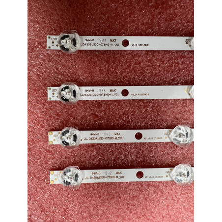 Подсветка VESTEL 43 JL.D43081330-078HS-M_V01 JL.D430A1330-078HS-M_V01 23518707 LED BAR.430 DLD25 VNB FLIPC U V01_YEDPA ES-977