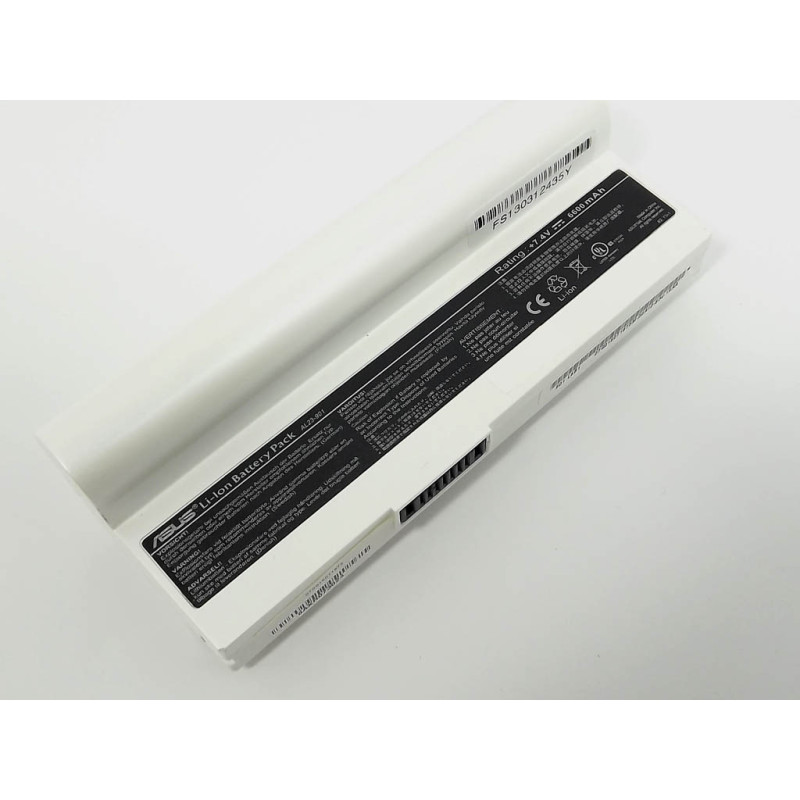 Батарея ASUS EEE PC 901 1000 7.4V 6600mAh 6cell White ORIGINAL AL23-901 AL22-901-B AL23-901H AL24-1000 EPC1000HA-BLK008X