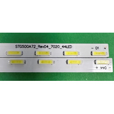 Подсветка SHARP STG500A72-REV04-7020-44LED-20170807 LC-50UA6800X LC-50UA6500X STG500A72 REV04 7020 44LED 20170807 LC ES-ELED-429