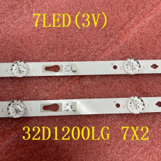 Подсветка 32HR332M07A3 V1 TV TCL artel 7led 3V 564mm