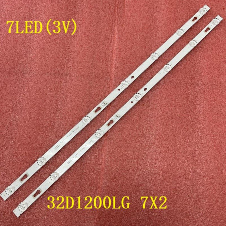 Подсветка 32HR332M07A3 V1 TV TCL artel 7led 3V 564mm