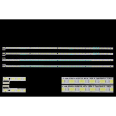 Подсветка L 65INCH 6030PKG 40EA 12PIN B Type Rev0.0 110621 R 65INCH 6030PKG C Type Skyworth 65E99RS ES-ELED-876 ESELED876 ES