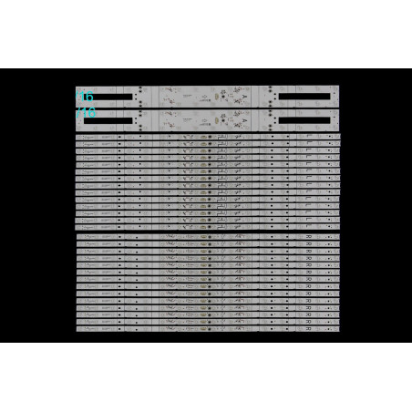Підсвітка R 40-65C753-DLB1AG E471763 TJ-02 40 65C753 DLB1AG 4065C753DLB1AG Tcl LVU650NDJL CS9W41 V2 ES-4514 ES 4514 ES4514