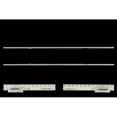 Подсветка L 6202B000E8400 R 6202B000E7400 A Panasonic TX-65GX820B TX 65GX820B TX65GX820B M000CY6 N31 93 TX-65GX800B TX65GX800B