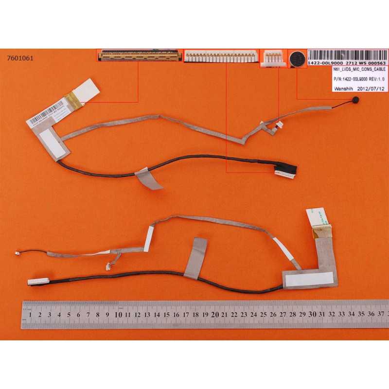 Шлейф матриці Asus N52VG N52VN N61VG N61VN PRO64VG PRO64VN X64VG X64VN 1422-00LA0AS 1422-00L9000 14G2206NN10Q Шлейф матриці Asus N52VG N52VN N61VG N61VN PRO64VG PRO64VN X64VG X64VN 1422-00LA0AS 1422-00L9000 14G2206NN10Q