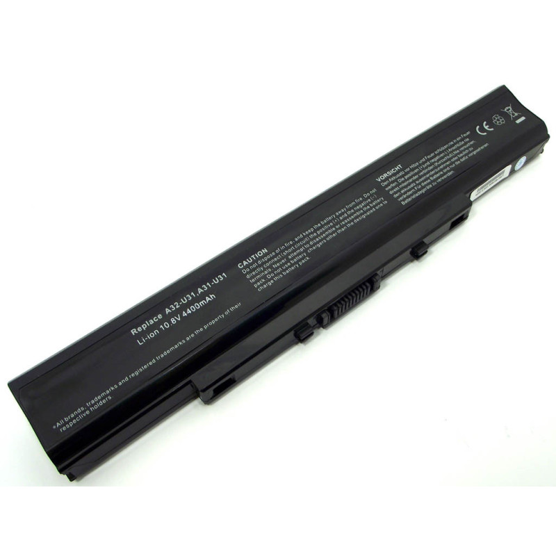 Акумулятор ASUS A42-U31 U31 U41 P31 P41 U31 U41 P31 P41 14.8V 4400mAh 6Cell