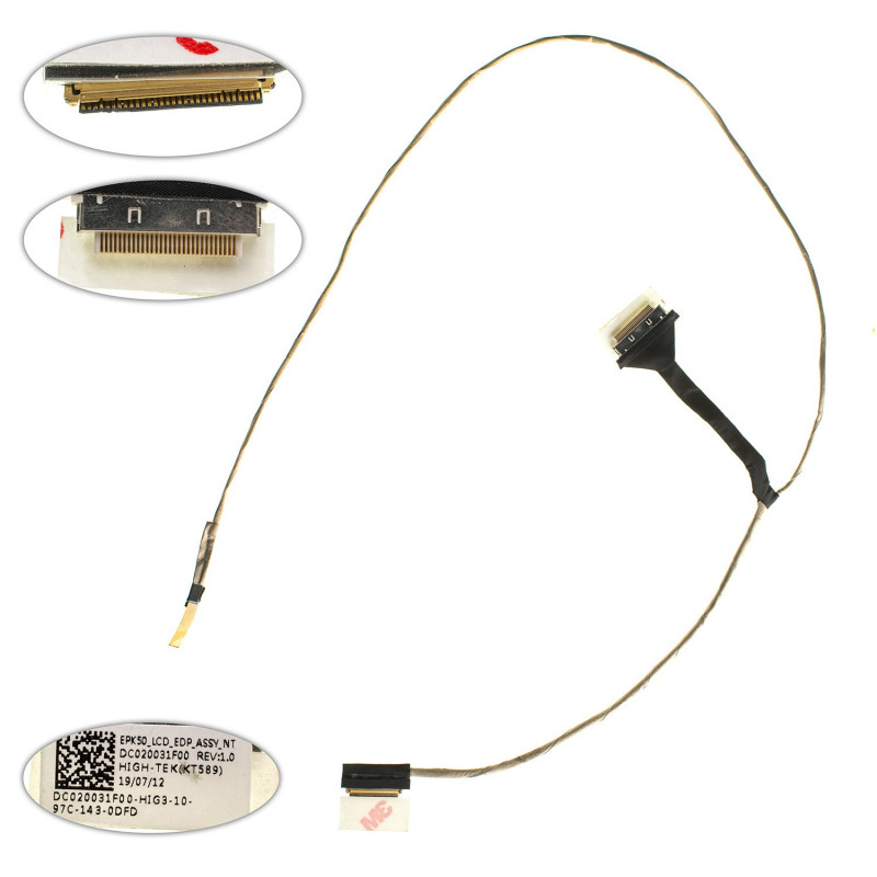 Шлейф матриці HP 250 G7 255 G7 256 G7 258 G7 15q-DS 14-CK 14-DQ 14s-SF 15-CA TPN-C135 TPN-C136 15T-DA 15-DB 15Z-DB 15-DY 15G-DR Шлейф матриці HP 250 G7 255 G7 256 G7 258 G7 15q-DS 14-CK 14-DQ 14s-SF 15-CA TPN-C135 TPN-C136 15T-DA 15-DB 15Z-DB 15-DY 15G-DR